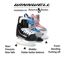Load image into Gallery viewer, AMP300 Youth Skates w/ Balance Blades